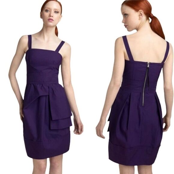 MARC By Marc Jacobs Purple Fiona Dress Size 6 - Picture 1 of 16